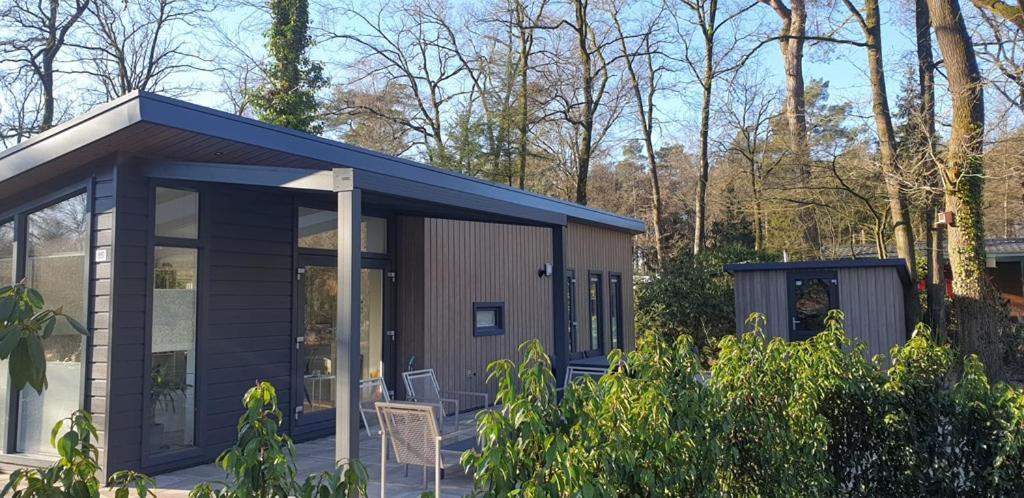 Chalet Op Vakantiepark Bonte Vlucht Doorn Bagian luar foto